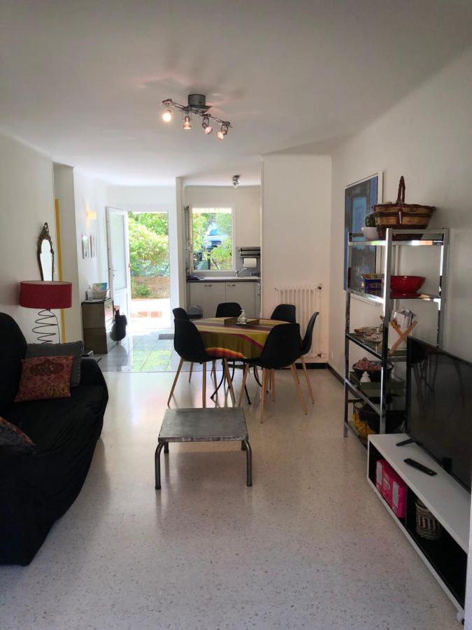 Bel Appartement 4Pers Rdc/Parking/Terrasse/ Jardin 콜리우르 외부 사진