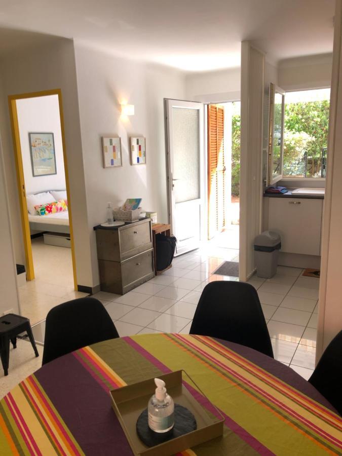 Bel Appartement 4Pers Rdc/Parking/Terrasse/ Jardin 콜리우르 외부 사진