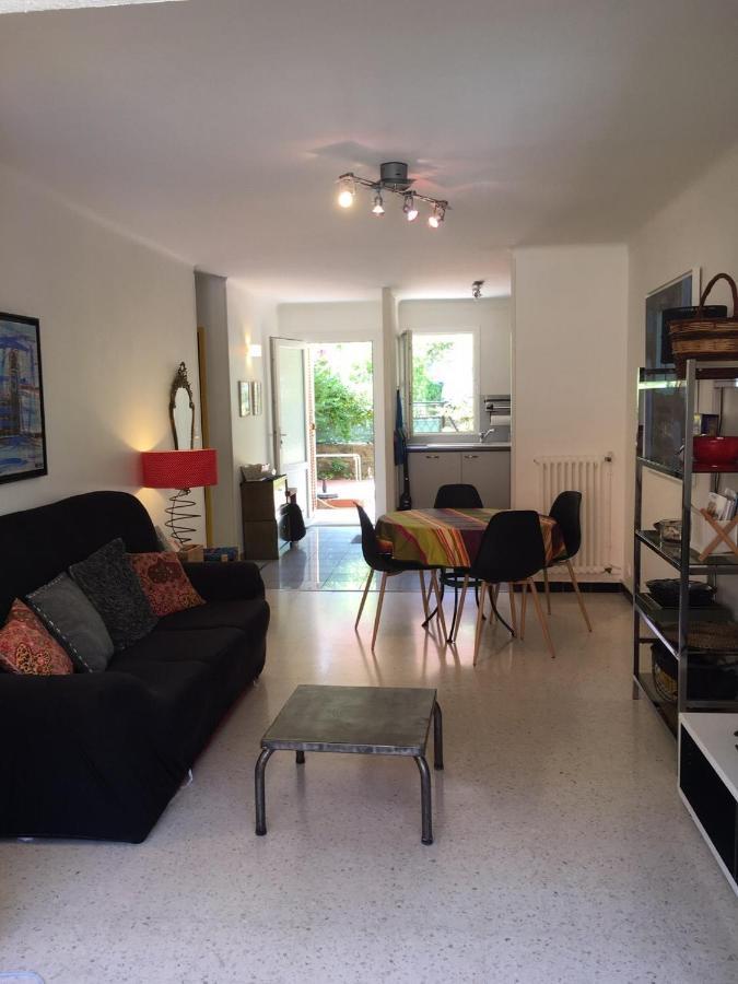 Bel Appartement 4Pers Rdc/Parking/Terrasse/ Jardin 콜리우르 외부 사진