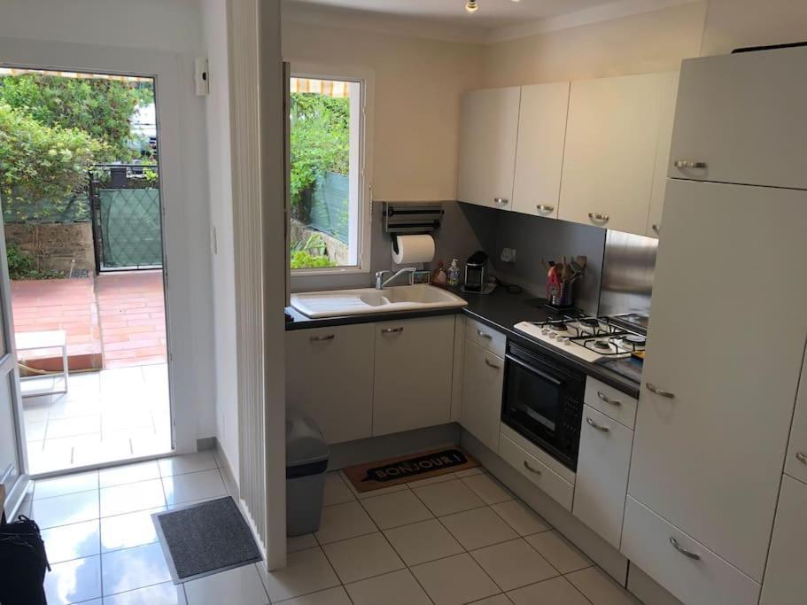 Bel Appartement 4Pers Rdc/Parking/Terrasse/ Jardin 콜리우르 외부 사진